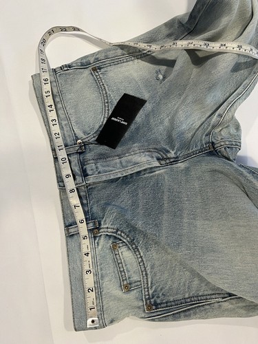 Saint Laurent zerrissene blaue Herrenjeans. 32. $ 790 - Bild 8 von 15
