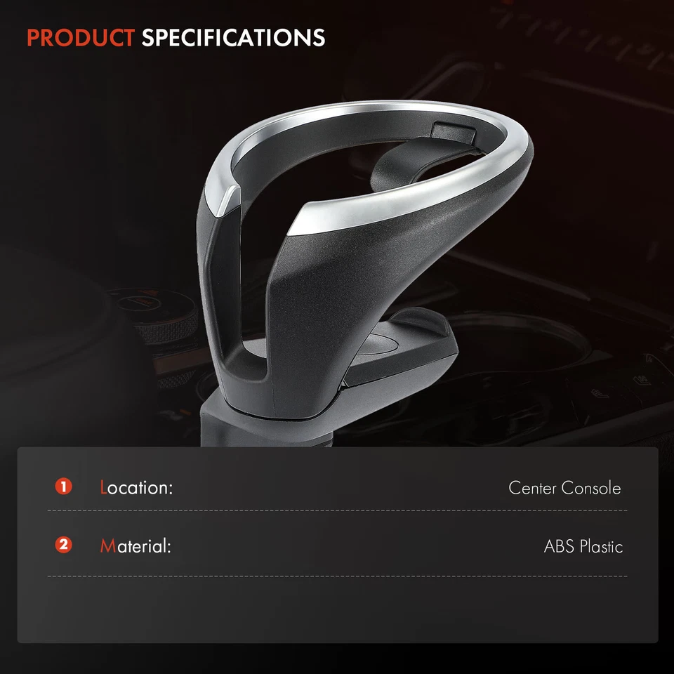 Cup Holder for BMW  E82 E88 128i 135i 2008-2013 135is Front in Center Console - Image 3 of 4