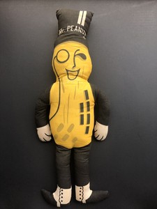 mr peanut stuffed doll