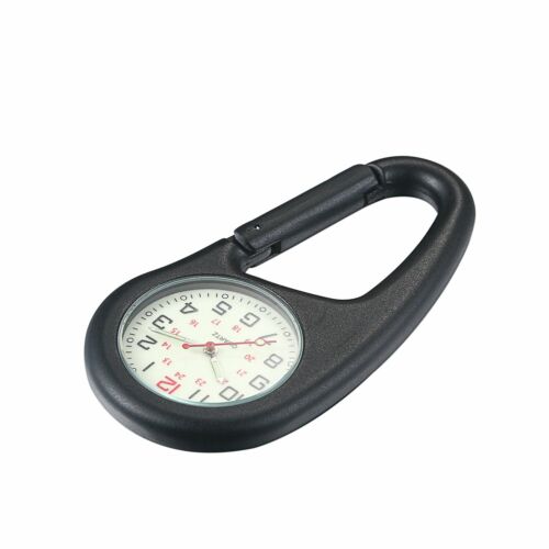 Outdoors Clip-On Carabiner Mountaineering Backpack Buckle Luminous Night Watch - Picture 11 of 21