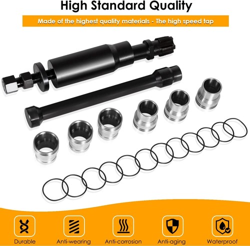Herramienta de instalación de extracción de taza de manguito inyector para Caterpillar 3126/3126B C7 C9 - Imagen 4 de 12