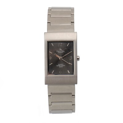 Carly Rex Denmark Unisex Watch Silver Stainless Steel New Battery 21mm NOS Works