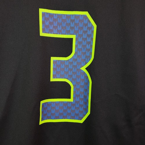 Nike NFL Seattle Seahawks On Field Youth Sz L #3 Russell Wilson Football Jersey - Picture 2 of 6