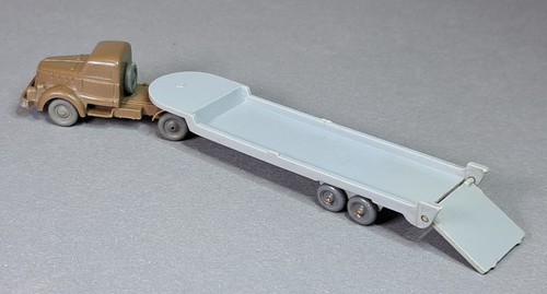 Wiking unverglast White Tieflader blaßbraun grau 1954-57 - Bild 4 von 6