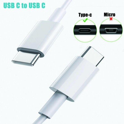 Cavo di ricarica USB-C / Type-C a Type-C 2A/3A PD cavo di ricarica rapida ora 1M, K1D0 CBR - Foto 11 di 14