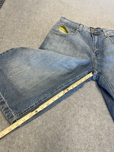 SouthPole Jeans Denim Baggy Shorts Herren Gr. 34 Hip Hop bestickt 90er - Bild 14 von 19