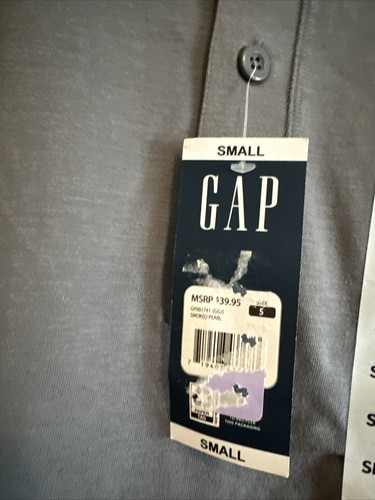 Gap Men's 100% Cotton Long Sleeve Jersey Henley T-Shirt Size Small - Bild 3 von 3