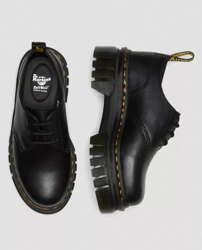 Dr.Martens Audrick Nappa Leather Soft Wair Platform Shoes Women Size 7 27147001 - Picture 3 of 15