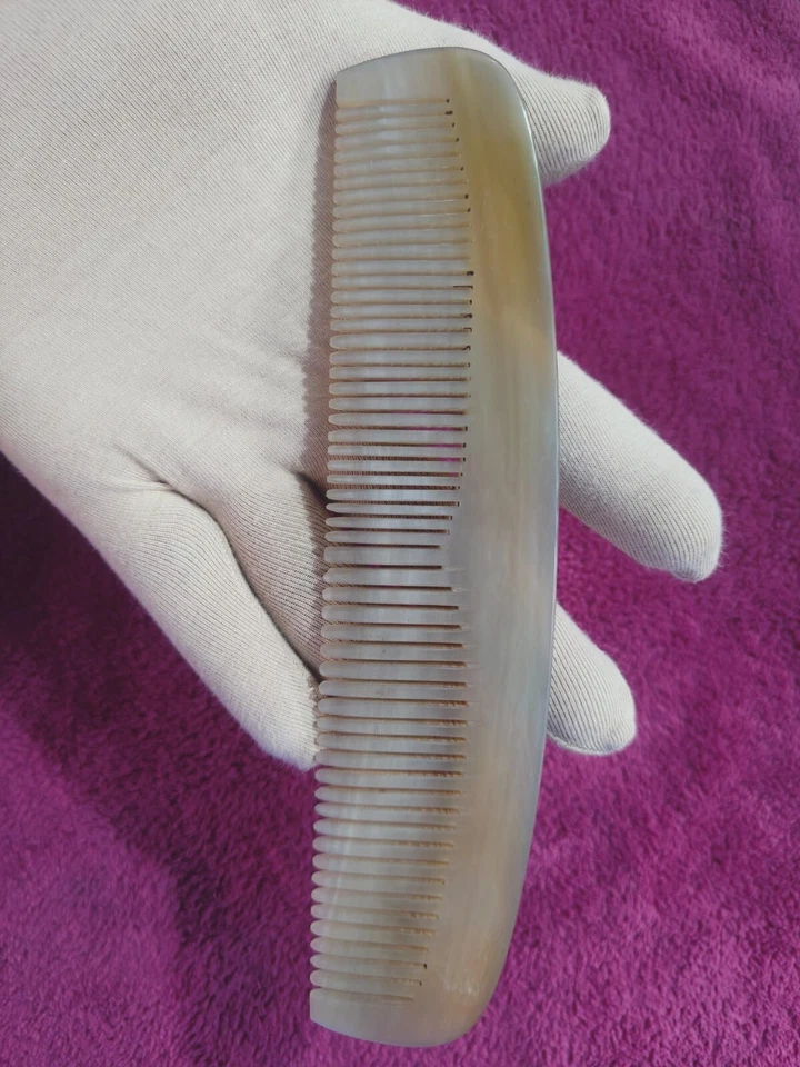 Handcrafted Horn Comb Set of 4 – Viking Style | Eco-Friendly Beard & Hair Comb - Image 4 of 4
