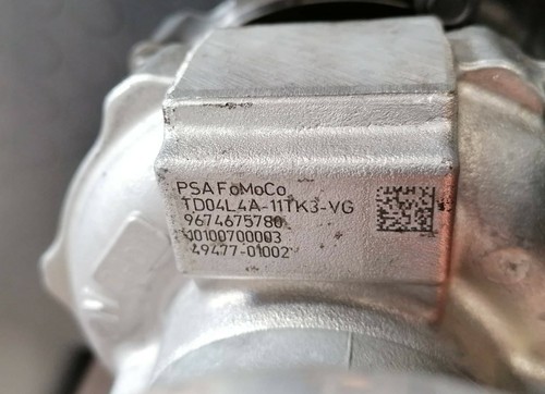 TURBOCOMPRESSORE MITSUBISHI RICOSTRUITO PEUGEOT - CITROEN COD. 49477/01002 - Picture 3 of 5