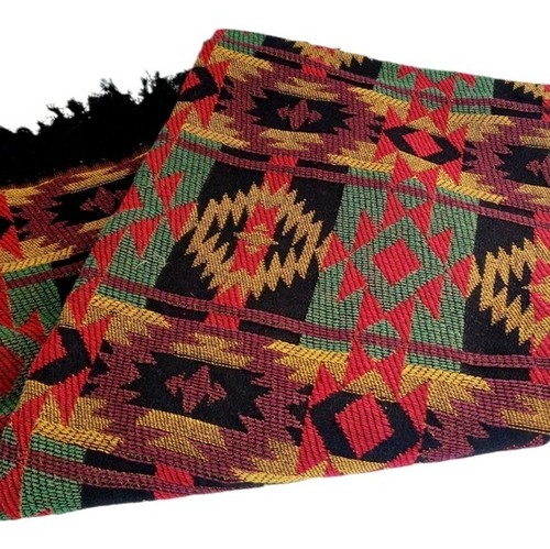 Southwestern Tapestry Throw 50 x 60 "Cabin Sweet Cabin" by MWW Inc. New with Tag - Picture 4 of 9