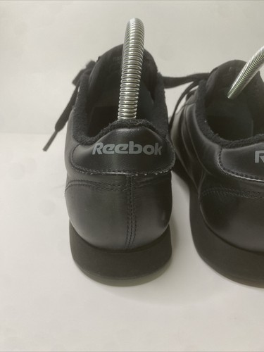 Reebok Classic Princess Walking Shoes Black Leather Women's Size 10. Classics. - Picture 8 of 15
