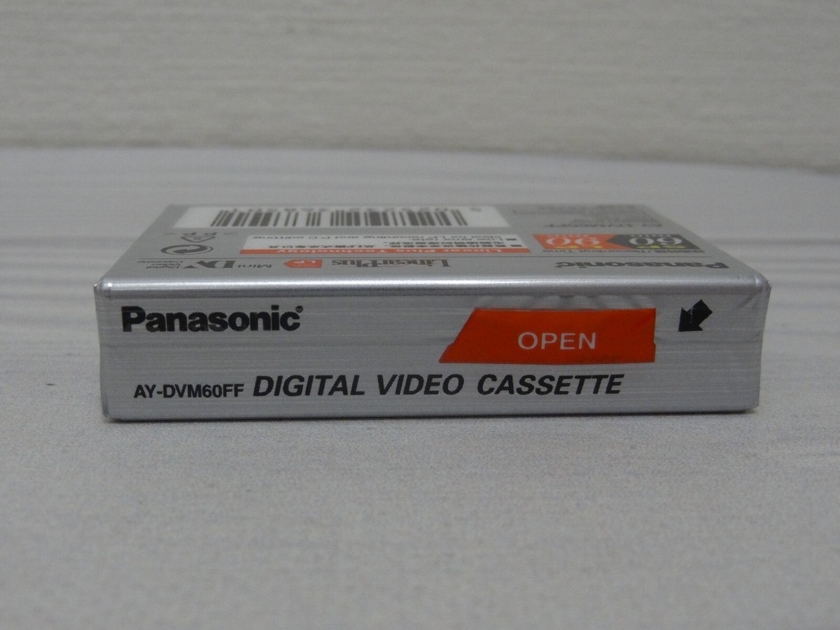Panasonic Ay-dvm60ej5p Minidv Tapes (60 Minute Pack Of 5 Pdf