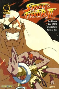 Street-Fighter-II-2005-series-2-Cover-B-in-NM-Devil-039-s-Due-comics-ip