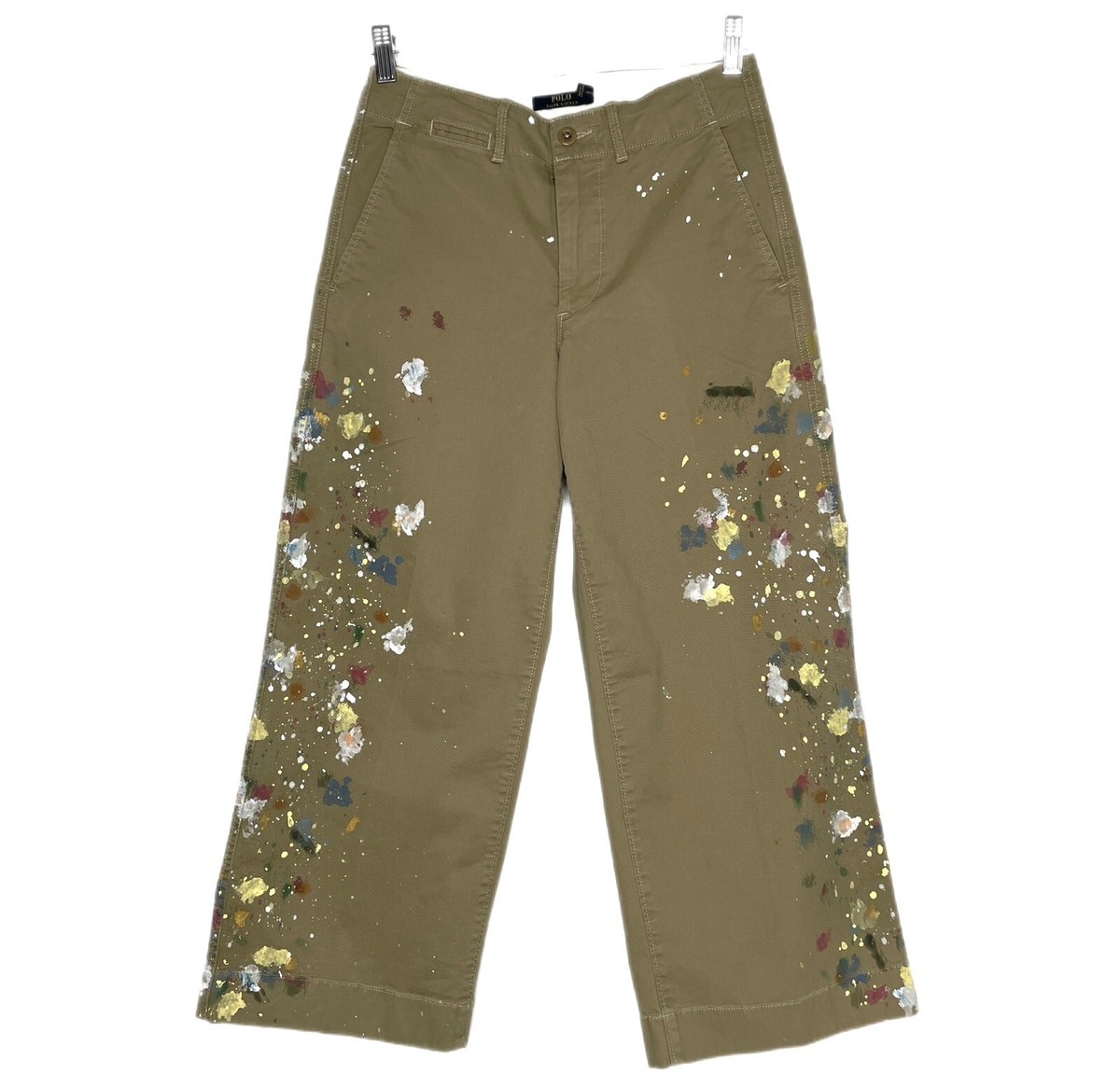 【vintage】POLO SPORT / WIDE CHINO TROUSER Vintage 90's Polo Ralph Lauren Chino Pleated Pants / Men's