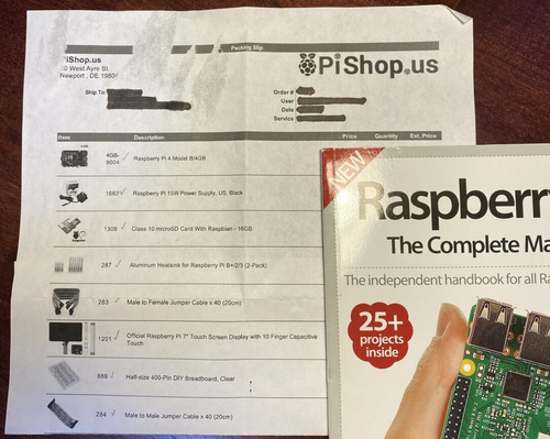 Raspberry Pi 4 Computer 4GB With Accessories & 7" Touch Screen Display - Picture 17 of 17