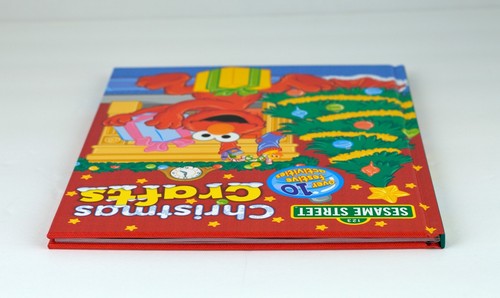 Sesame Street Christmas Crafts Hardcover Book Children How To Activities 2010 - Picture 7 of 12