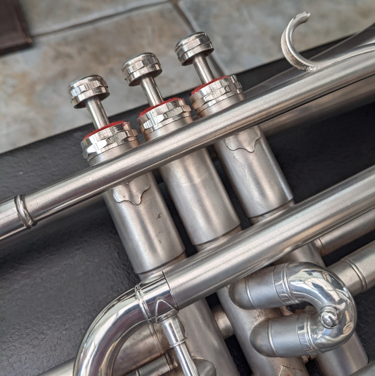 BESSON Westminster MALTA Cornet サテン仕上げ VINTAGE BESSON WESTMINSTER MALTA CORNET BRASS INSTRUMENT