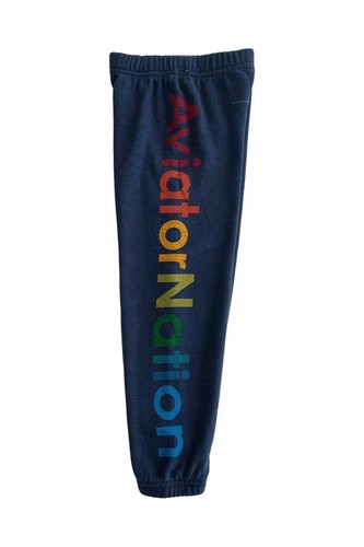 Aviator Nation Kids Surfer Navy Blue Sweatpants Size 10 MSRP $125 (9) - Picture 11 of 12