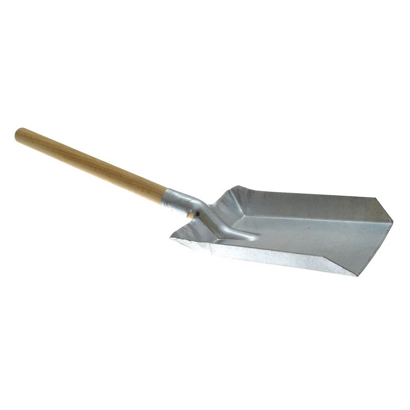 Coal Shovel5/" or 6/"Black Metal Cooker Stove Fire Fireplace Ashes Dust Litter