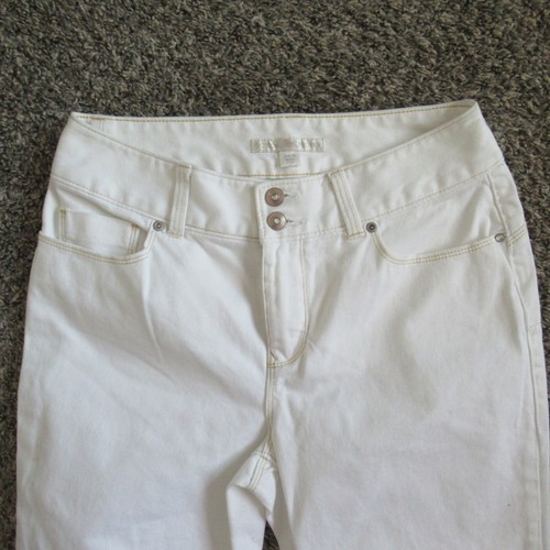 Jeans Boston Proper 10 tasche bianche denim vita media gamba dritta - Foto 2 di 15