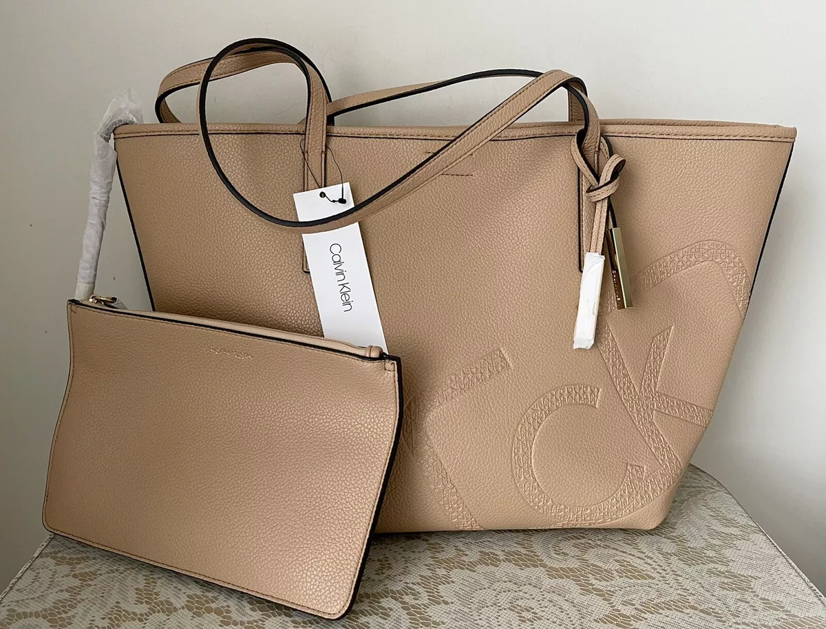 Calvin Klein Beige Handbag