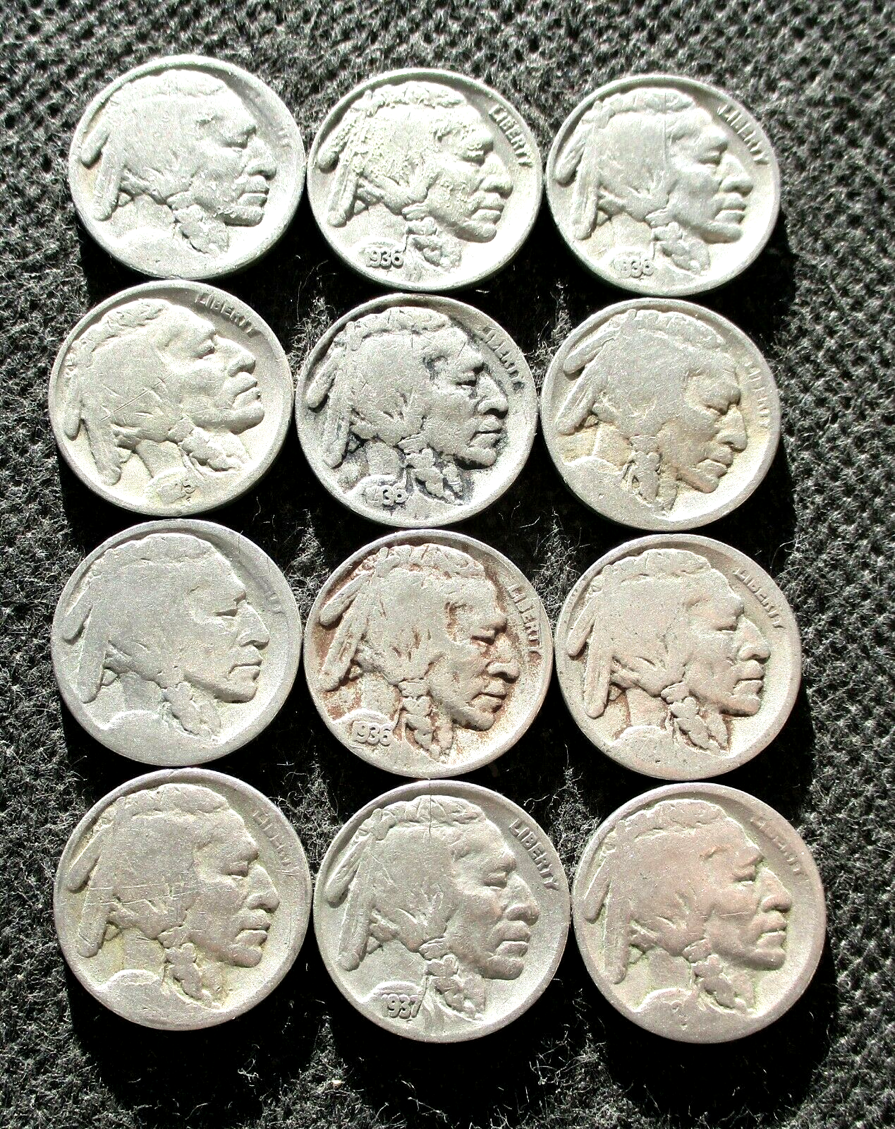 TWELVE OLD COINS OF UNITED Ranking TOP19 STATES 5 5% OFF AMERICA NI CENTS 