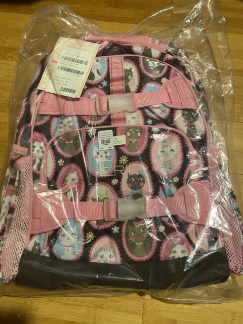 NEW Pottery Barn ERIN Monogram McKenzie Chocolate Kitty Large Backpack NEW Pottery Barn ERIN Monogram McKenzie Chocolate Kitty Large Backpack