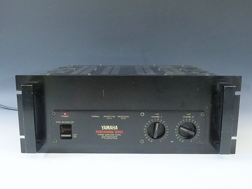 Yamaha PC2002 Professional Series Amplificatore di Potenza Giappone Usato Nero Spedizione Gratuita - Foto 1 di 7