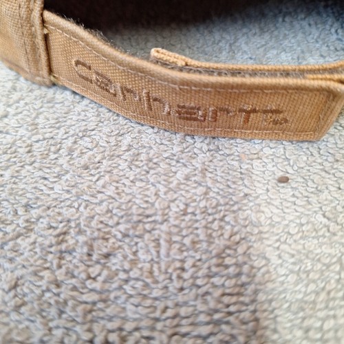 Cappello Berretto Carhartt Uomo Strap Back Marrone Tela Regolabile VEDI DESCRIZIONE - Foto 7 di 8