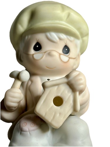 Precious Moments Figure 1992 Members Only Love Can Make a Home Bird House PM921 - Picture 7 of 12