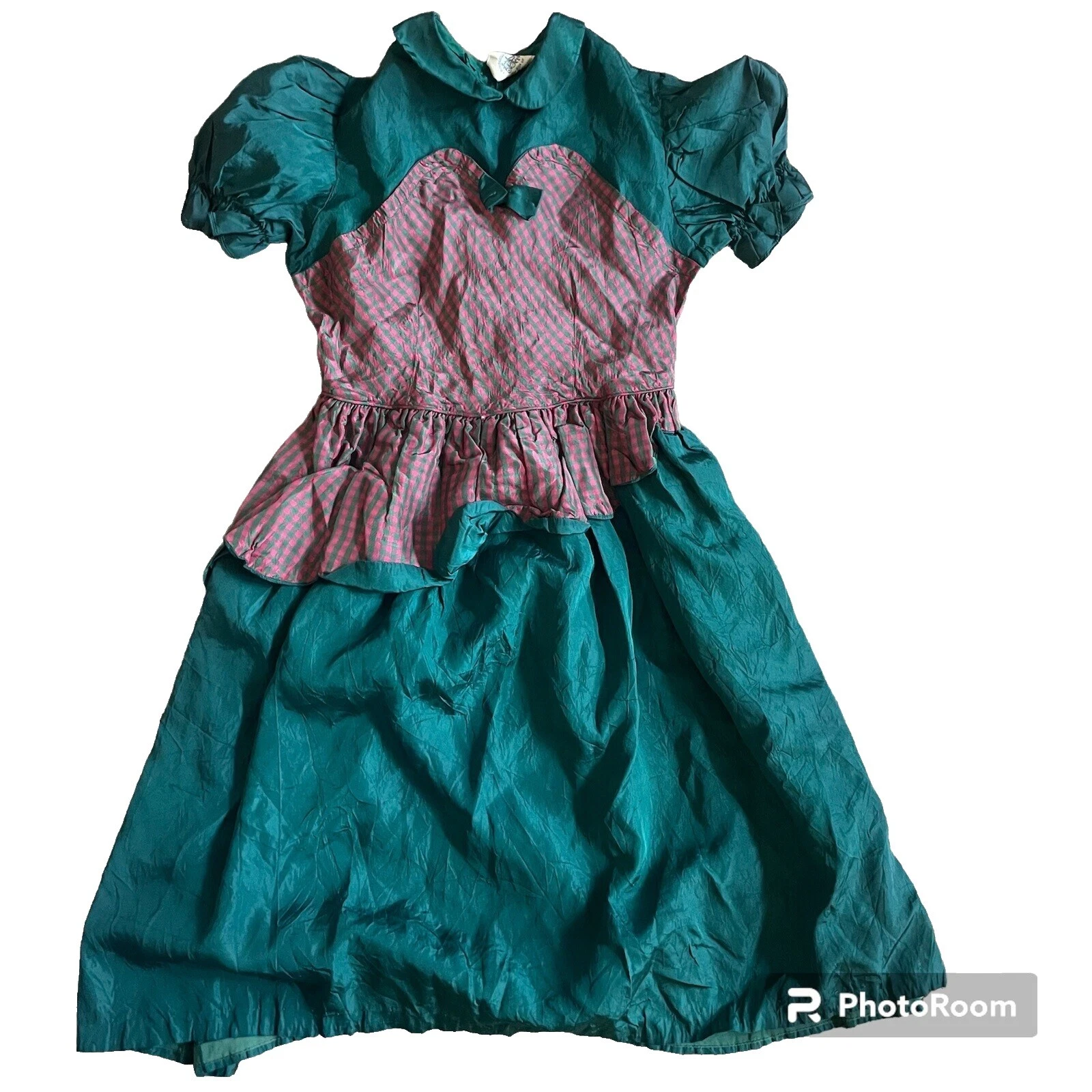 Vestidos Vintage de fiesta de satén para niñas