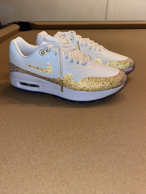 Size 5 - Nike Air Max 1 Golf x Swarovski Gold 2019 for sale online ... Size 5 - Nike Air Max 1 Golf x Swarovski Gold 2019 for sale online ...