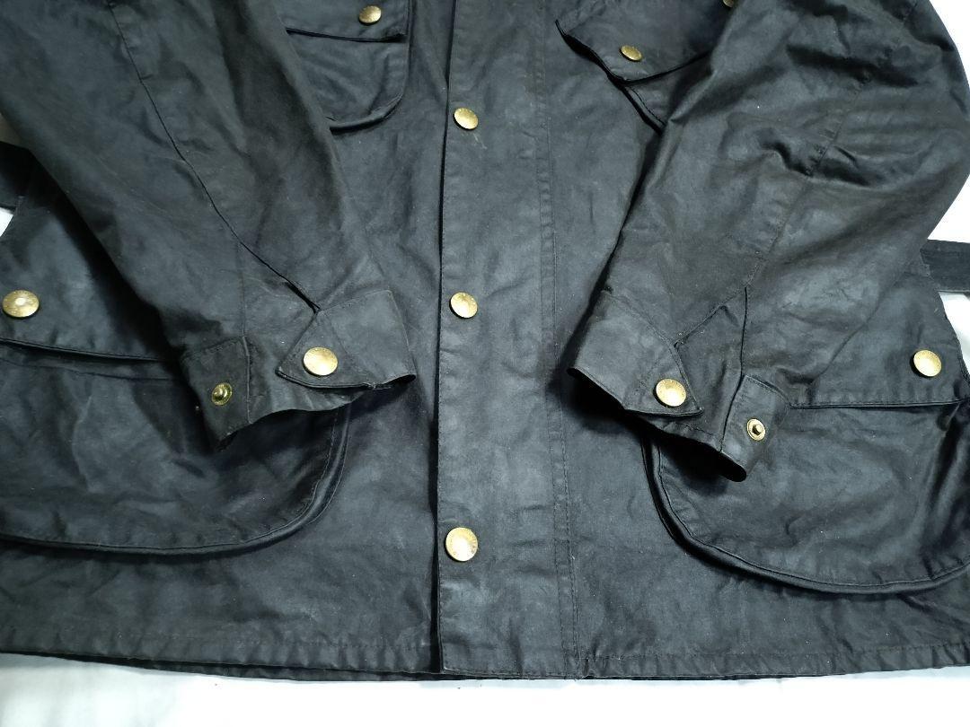 Barbour International C40 NATO Jacket Black Size 40 80s Barbour International C40 NATO Jacket Black Size 40 80s