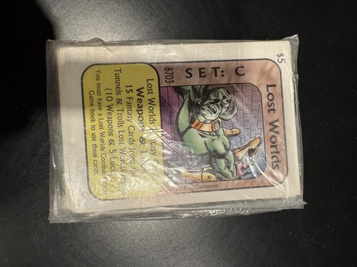 LOST WORLDS FANTASY COMBAT BOOK GAME LOT of 12 , 9 Signed by Alfred Leonardi F3 - Picture 6 of 16