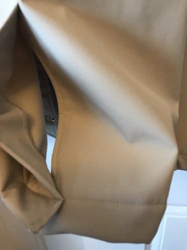 Via Spiga Womens Petite Hooded Soft-shell Rain Coat Jacket Size Large NWOT - Picture 8 of 12