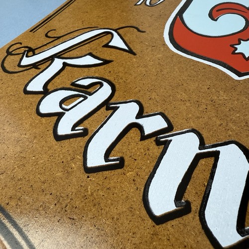 Insegna Birra Tripel Karmeliet Originale da Pub da Collezione - Foto 4 di 5