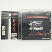 Ehrgeiz God Bless The Ring w/ Spine card 1998 PlayStation PS1 Japanese version