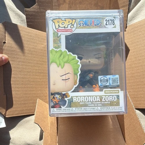 Funko Pop! Vinyl One Piece Roronoa Zoro Limited Edition Animation #2178 3500 PCS