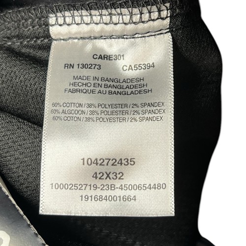 Neu mit Etikett Lee MVP Chinohose Herren 42 x 32 schwarz extrem bequem RELAXED FIT GERADES BEIN - Bild 4 von 6