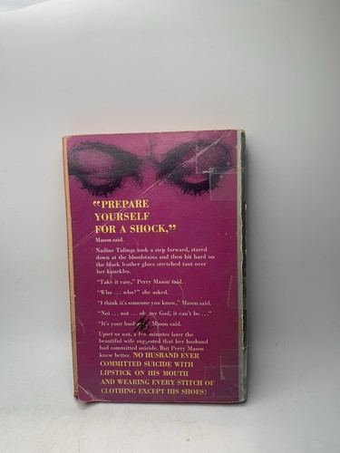 Erle Stanley Gardner 8 Vintage Paperback Book Lot Perry Mason A. A. Fair - Foto 7 di 21