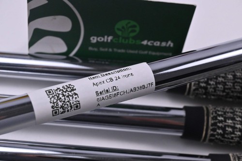 Callaway Apex CB 24 Irons / 4-PW / X-Flex Project X Rifle Shafts - Picture 6 of 7