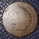 1874 Indian Head Penny/Cent (Poor) : Comb. Shipping