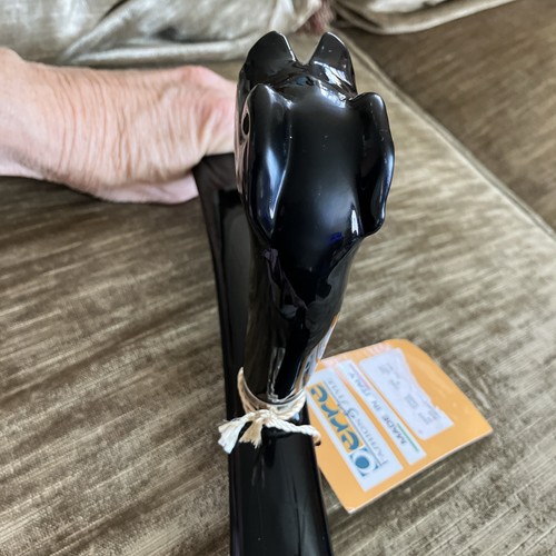 Oerre Recalcati Italia Negro Scottish Terrier Percha Nuevo con etiquetas - Imagen 10 de 12