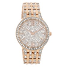 Bulova Phantom Women's Rose Gold Stainless Steel Crystal Quartz Watch 98L235