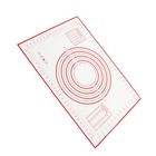 40x60CM Antihaft-Silikongebäck Backmatte Rollteigmatte Fondantblatt mit Maßen -