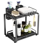 Large Bathroom Organizer Countertop 2 Tiered Bathroom Organizer Shelves 