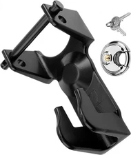 New Gooseneck Trailer Hitch  Lock w/ key For RVs Heavy Trailers Livestock Hauler