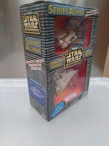 Galoob Star Wars Action Fleet REBEL SNOWSPEEDER Series Alpha Vintage 1996 MIB - Picture 4 of 15