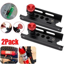 2PCS For Jeep JK UTV Car Roll Bar Fire Extinguisher Holder Mount Bracket Adjust